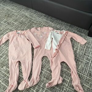 Maniere baby 12 months girl footies